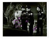 2m245 CONRAD BROOKS signed 8x10 REPRO still '89 in cop uniform from Plan 9 From Outer Space!