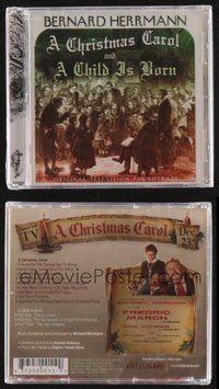 2m283 BERNARD HERRMANN limited edition compilation CD '08 A Christmas Carol & A Child is Born!