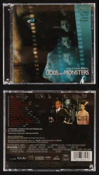 2m294 GODS & MONSTERS soundtrack CD '98 original motion picture score by Carter Burwell!
