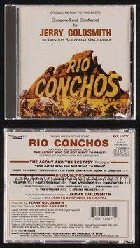 2m313 RIO CONCHOS compilation CD '89 original score by Jerry Goldsmith + Agony & the Ecstasy!
