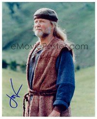 2m256 JON VOIGHT signed color 8x10 REPRO still '02 great close up of the star in costume!