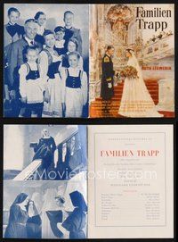 2m361 TRAPP FAMILY Danish program '60 the real life inspiring Sound of Music story, different!