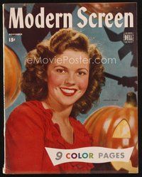 2m097 MODERN SCREEN magazine November 1944 smiling Shirley Temple from I'll Be Seeing You!