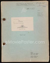 2m193 BOOM TOWN script October 25, 1939, screenplay by John Lee Mahin!