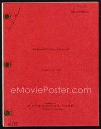 2m194 BRASS BOTTLE revised final draft script November 27, 1962, screenplay by Oscar Brodney!