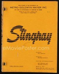 2m199 CORVETTE SUMMER revised final draft script Mar 4 1977 screenplay by Barwood & Robbins,Stingray