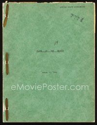 2m202 FLAME OF ARABY second continuity draft script Mar 25, 1951, working title Flame of the Desert