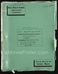 2m224 PAINTED WOMAN final draft script June 1, 1932, screenplay by Guy Bolton, After the Rain!
