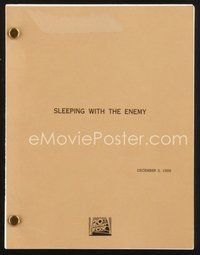 2m230 SLEEPING WITH THE ENEMY second draft script December 5, 1989, screenplay by Ronald Bass!