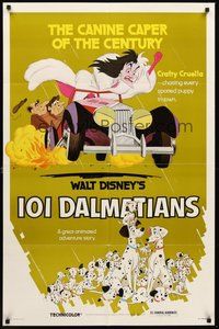 2p636 ONE HUNDRED & ONE DALMATIANS 1sh R79 most classic Walt Disney canine family cartoon!