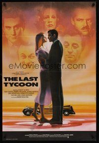 2p449 LAST TYCOON English 1sh '76 Robert De Niro, Jeanne Moreau, Landi artwork!