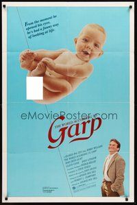 2p986 WORLD ACCORDING TO GARP int'l 1sh '82 Robin Williams has a funny way of looking at life!