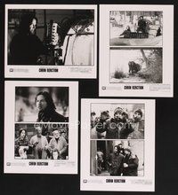 2r327 CHAIN REACTION 4 8x10 stills '96 action images of Keanu Reeves, Morgan Freeman!