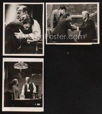 2r436 DEATH OF A SALESMAN 3 TV 7x9 stills '66 Lee J. Cobb as Willy Loman, from Arthur Miller's play!
