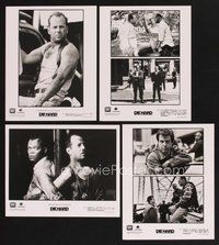 2r336 DIE HARD WITH A VENGEANCE 4 8x10 stills '95 Bruce Willis, Jeremy Irons, Samuel L. Jackson!