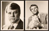 2r491 EISCHIED 2 TV 7x9 stills '79 portraits of wacky Joe Don Baker, w/cat!