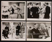 2r016 KISS THEM FOR ME 35 8x10 stills '57 Cary Grant & Suzy Parker, plus sexy Jayne Mansfield!