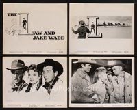 2r018 LAW & JAKE WADE 34 8x10 stills '58 Robert Taylor, Richard Widmark & Patricia Owens!