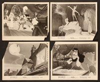 2r244 PETER PAN 7 8x10 stills '53 Disney, great art of Peter + scenes from the cartoon movie!