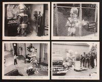 2r407 TOBOR THE GREAT 4 8x10 stills '54 great images of man-made funky robot!