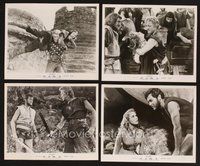 2r051 VIKINGS 19 8x10 stills '58 great images of Kirk Douglas, Tony Curtis & sexy Janet Leigh!