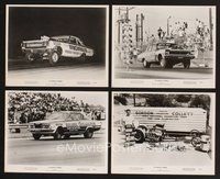 2r268 WEEKEND WARRIORS 6 8x10 stills '67 Gordon Collett's hemi rail, Mopar drag racing images!