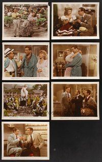 2r820 CARNIVAL IN COSTA RICA 7 color 8x10 stills '47 Dick Haymes & Vera-Ellen in Central America!