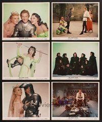 2r553 COURT JESTER 12 color 8x10 stills '55 wacky Danny Kaye, Glynis Johns, Angela Lansbury!