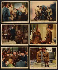 2r554 COURT-MARTIAL OF BILLY MITCHELL 12 color 8x10 stills '56 Gary Cooper, Ralph Bellamy!