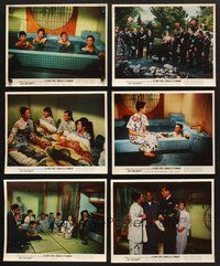2r558 CRY FOR HAPPY 12 color 8x10 stills '60 Glenn Ford & Donald O'Connor take over a geisha house!