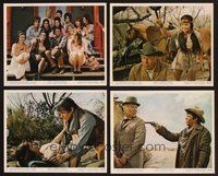 2r723 DIRTY DINGUS MAGEE 8 color Eng/US 8x10 stills '70 wacky Frank Sinatra & George Kennedy!