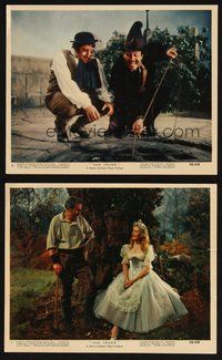 2r997 TOM THUMB 2 color 8x10 stills '58 George Pal, Terry-Thomas, Forest Queen June Thorburn!