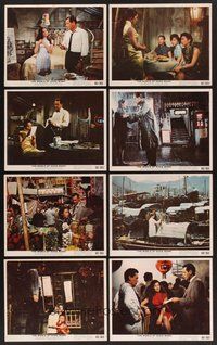 2r816 WORLD OF SUZIE WONG 8 color 8x10 stills '60 great images of William Holden & Nancy Kwan!