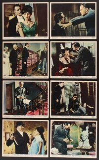2r717 DIARY OF A MADMAN 8 color English FOH LCs '63 cool images of Vincent Price & Nancy Kovack!