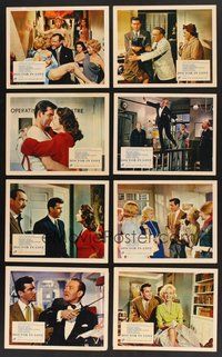 2r730 DOCTOR IN LOVE 8 color English FOH LCs '61 Michael Craig, James Robertson Justice, wacky!