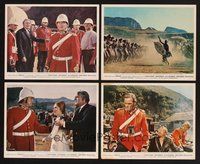 2r928 ZULU 4 color English FOH LCs '64 Stanley Baker & Michael Caine classic!