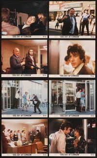 2r732 DOG DAY AFTERNOON 8 8x10 mini LCs '75 Al Pacino, Sidney Lumet bank robbery crime classic!