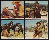 2r900 GOOD, THE BAD & THE UGLY 4 8x10 mini LCs '68 Clint Eastwood, Lee Van Cleef, Eli Wallach!