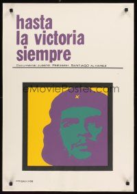 2t300 HASTA LA VICTORIA SIEMPRE Cuban '68 cool artwork of Che Guevara by Rostgaard!
