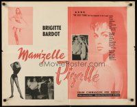 2t238 THAT NAUGHTY GIRL 1/2sh '58 full-length and super close image of sexy Brigitte Bardot!