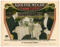 2t123 EVENING CLOTHES LC '27 French Adolphe Menjou gets an extreme makeover to win back his wife!