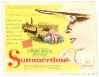2t103 SUMMERTIME TC '55 Katharine Hepburn went to Venice a tourist & came home a woman, David Lean