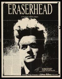 2t209 ERASERHEAD Newsweek review special 17x22 '78 David Lynch, Jack Nance, surreal fantasy horror!