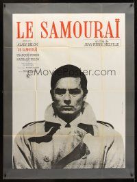 2w148 LE SAMOURAI French 1p '68 Jean-Pierre Melville film noir classic, guns & Alain Delon!
