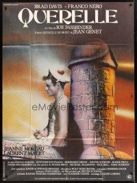 2w162 QUERELLE style B French 1p '82 Rainer Werner Fassbinder, outrageous phallic art by Baltimore!