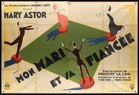 2w108 SMART WOMAN French 2p '31 art of Mary Astor & others who are players in the game of love!