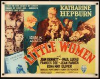 2w014 LITTLE WOMEN 1/2sh '33 Louisa May Alcott, Katharine Hepburn, Joan Bennett, Cukor classic!