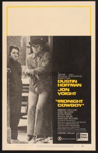 2w074 MIDNIGHT COWBOY WC '69 Dustin Hoffman, Jon Voight, John Schlesinger classic!