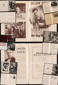 2x023 LOT OF 7 DANISH PROGRAMS '37 - '70 includes boxing, crime, romance & more!