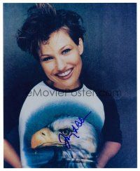 2x272 JOEY LAUREN ADAMS signed color 8x10 REPRO still '02 smiling portrait of the sexy star!